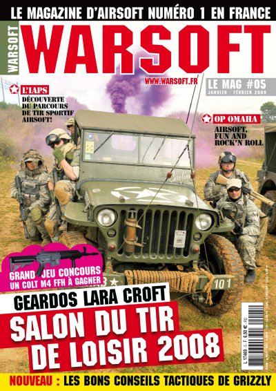 numero-5 warsoft bimestriel airsoft gun magazine airsoft