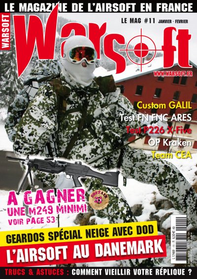le nouveau magazine d'airsoft warsoft numéro 11